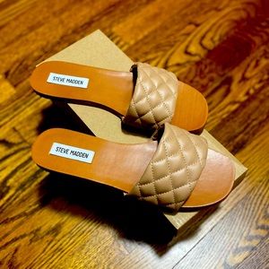 Steve Madden Damaris Sandal in Natural - Gorgeous!